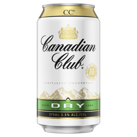 Canadian club dry variety