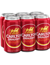 Load image into Gallery viewer, Carlton draught cans
