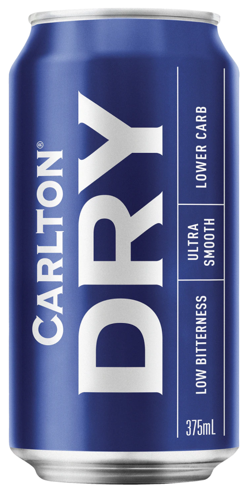 Carlton Dry can