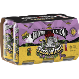 Brookvale Union Passionfruit 6pk