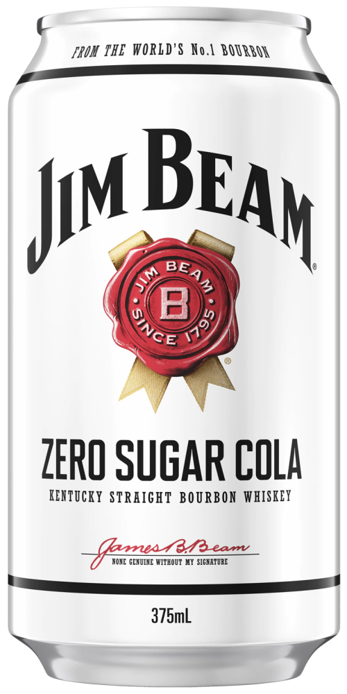 Jim Beam Zero Sugar Cola