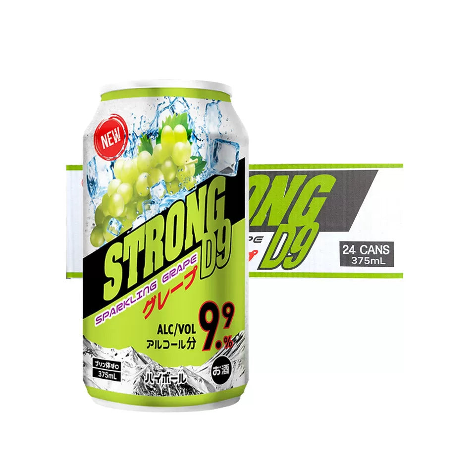 Strong D9 Grape 4pk